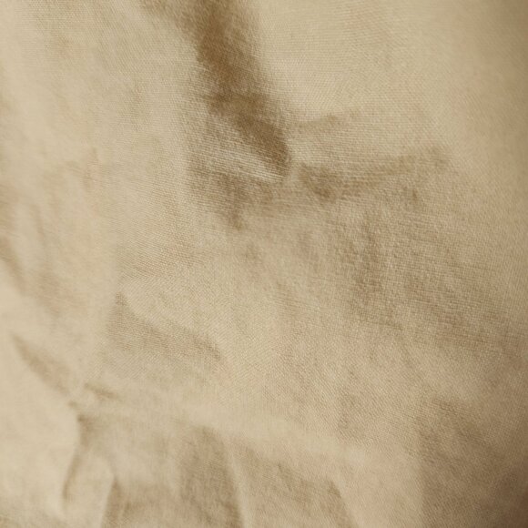 LL Bean Cargo Pants Mens 35x32 (~32x28.5) 100% Cotton Light Yellow RUNS SMALL - Picture 11 of 15